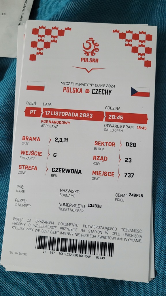 Bilet Polska - Czechy idealny