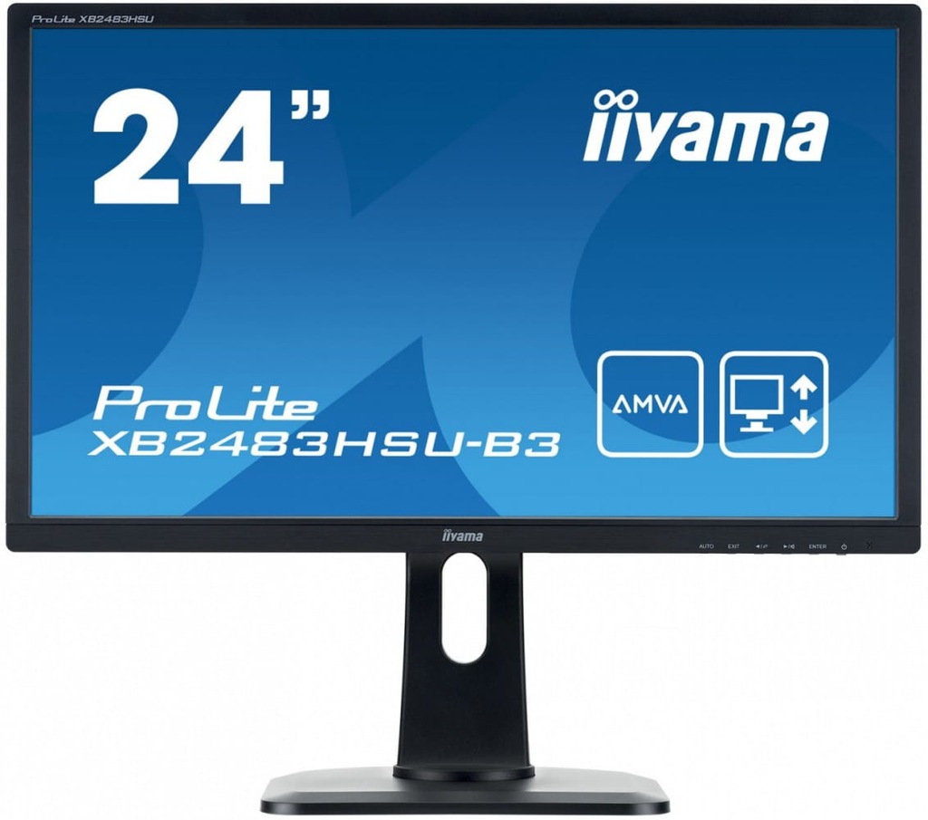 IIYAMA Monitor 23.8 ProLite XB2483HSU-B3 HDMI,DP,U