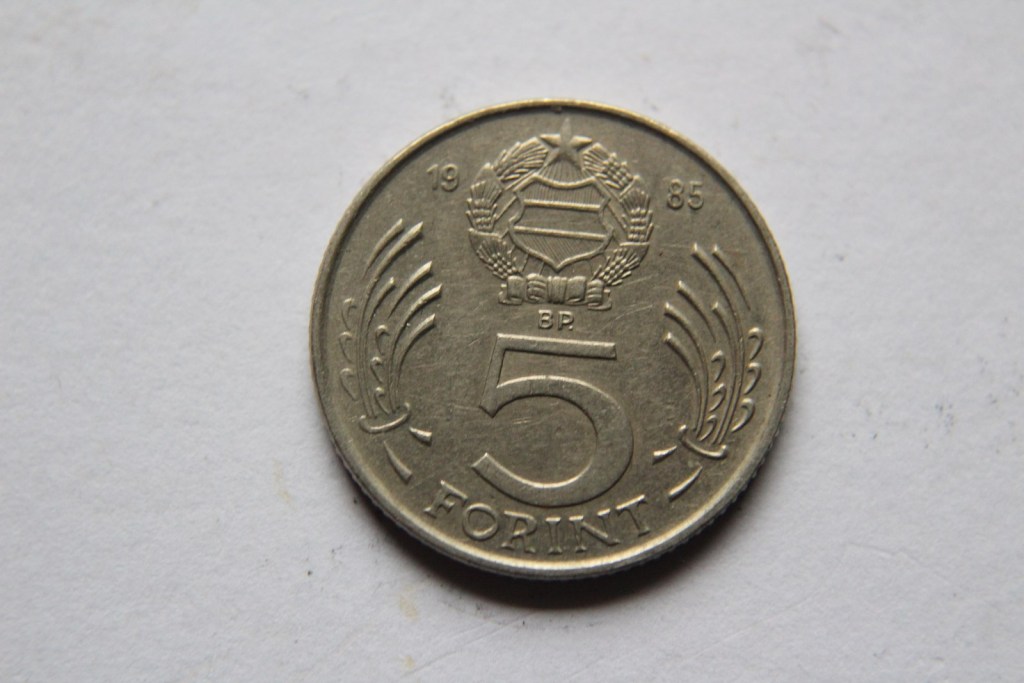 5 FORINT 1985 WĘGRY   - W006