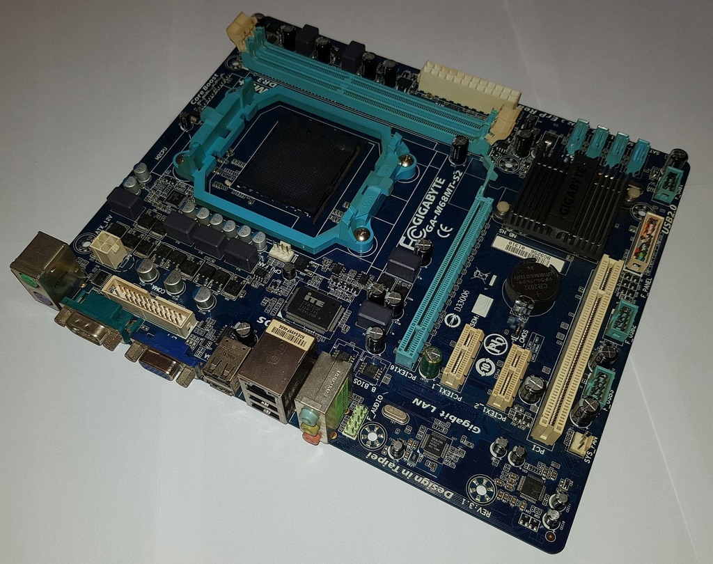 Płyta główna Gigabyte GA-M68MT-S2 rev. 3.1 - 12605508316 - oficjalne ...