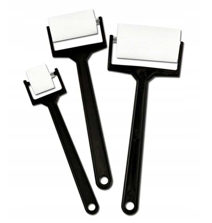 wałki do farb 3szt. pianka | PE-136Z