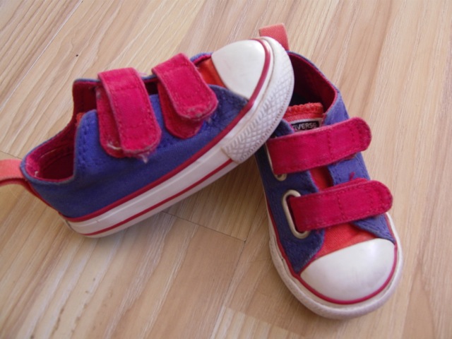 CONVERSE, trampki na rzepy, kolorki UK 5/ EUR 21