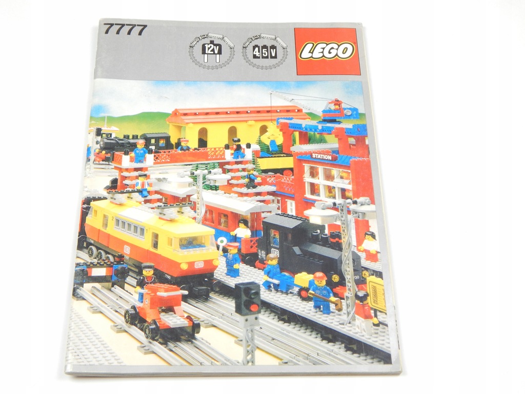 LEGO IDEA BOOK TRAIN 7777 80 STRON UNIKAT