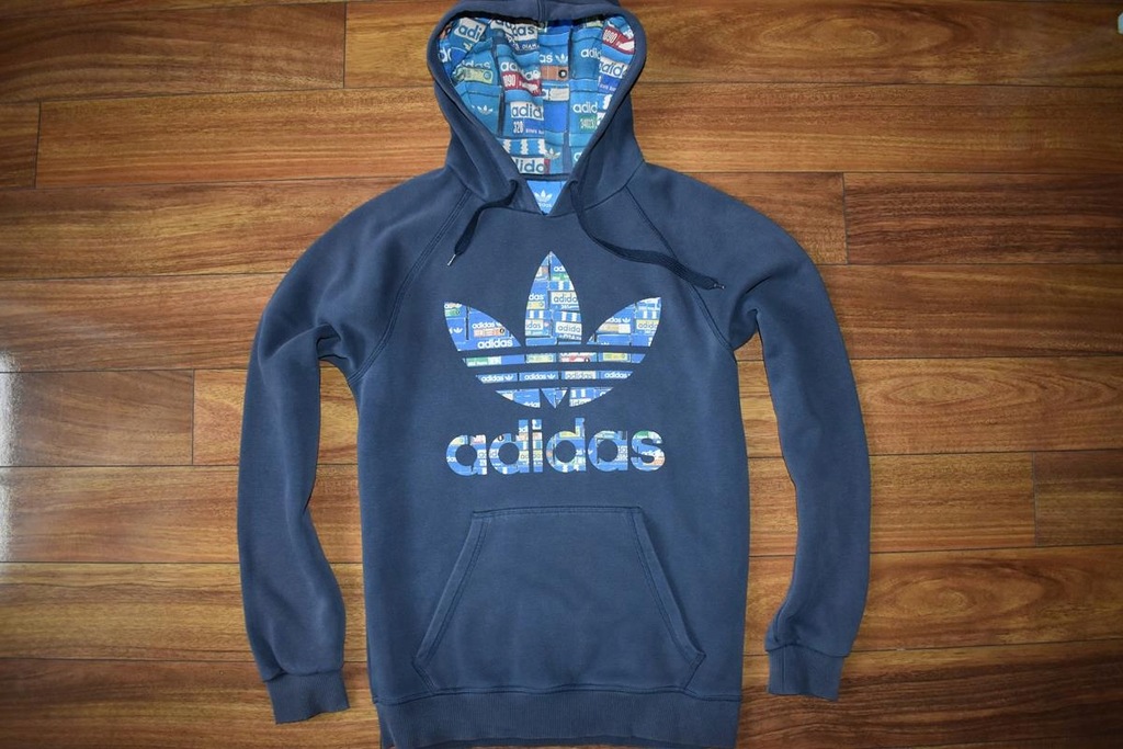 ADIDAS Bluza Męska Logo Kaptur S