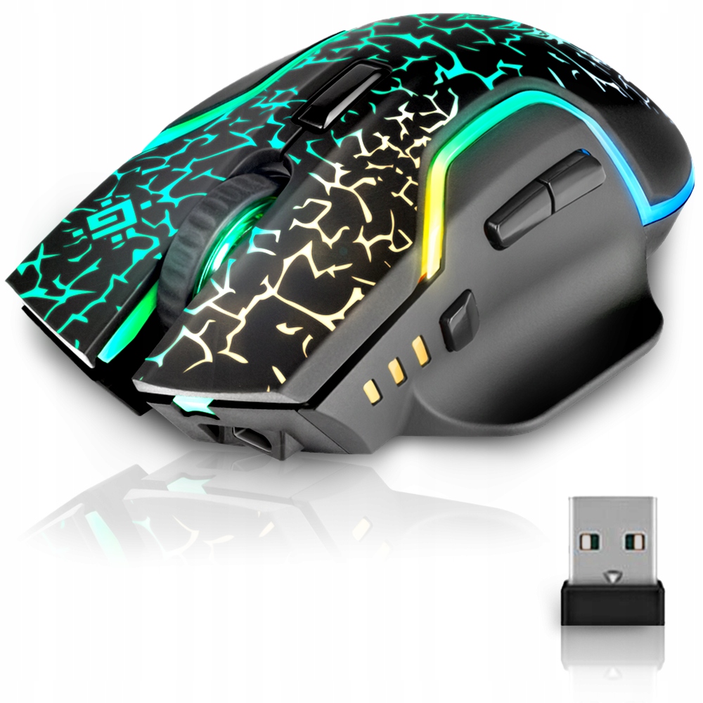 MYSZ BEZPRZEWODOWA MYSZKA DO LAPTOPA BLUETOOTH RGB