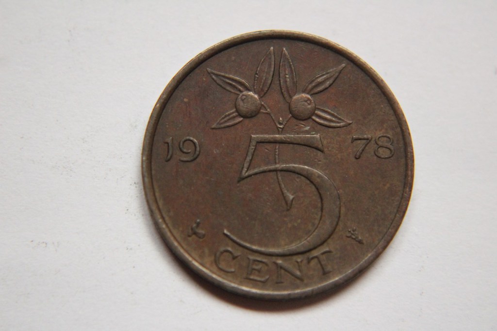 5 CENT 1978 HOLANDIA -W445