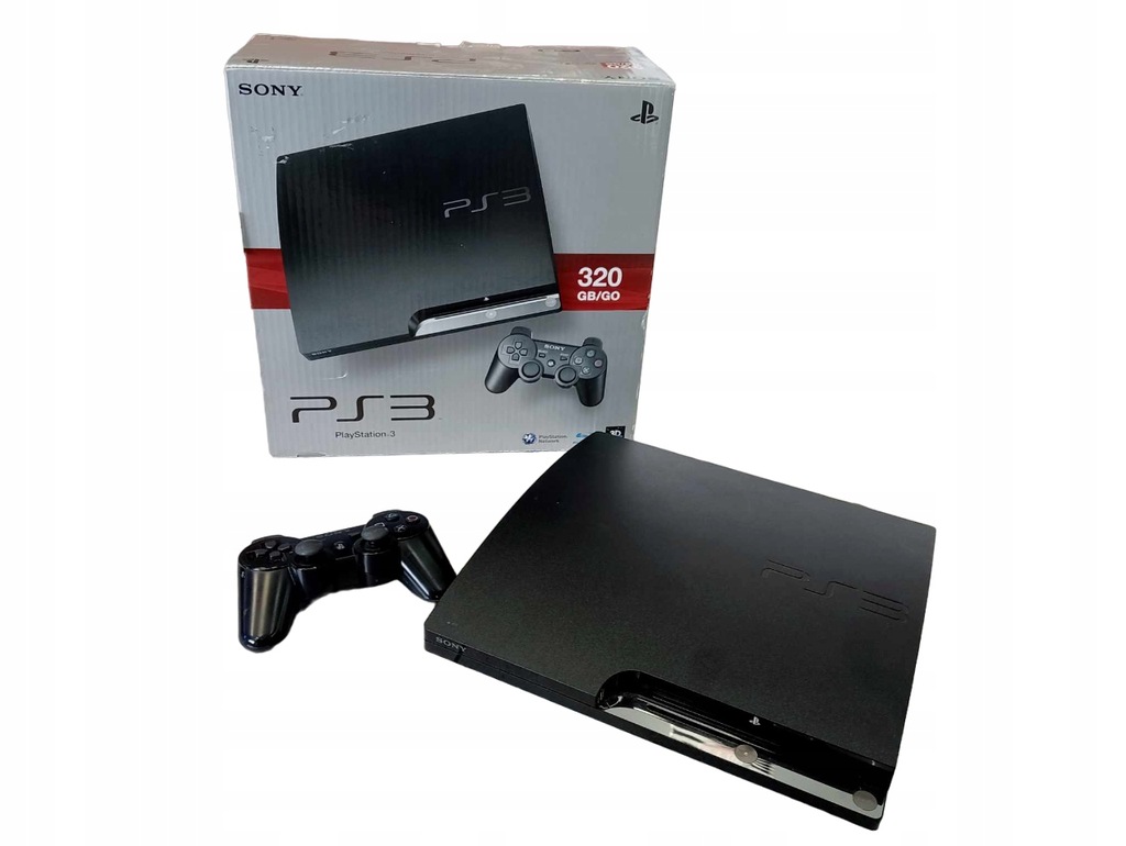 Konsola Sony PlayStation 3 Slim 320GB 2504B +pad