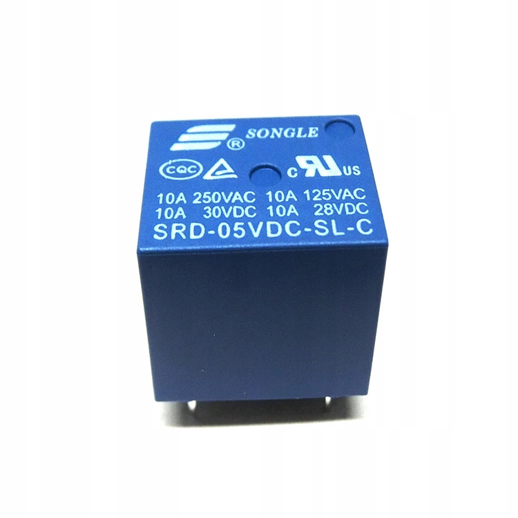 Przekaźnik SRD-05VDC-SL-C 10A 5V ARDUINO