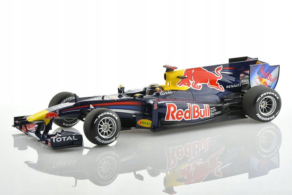 1/18 Red Bull Racing RB6 S.ベッテル Minichamps 1:18 S. Vettel RedBull RB6 Formel 1 2010 Promo