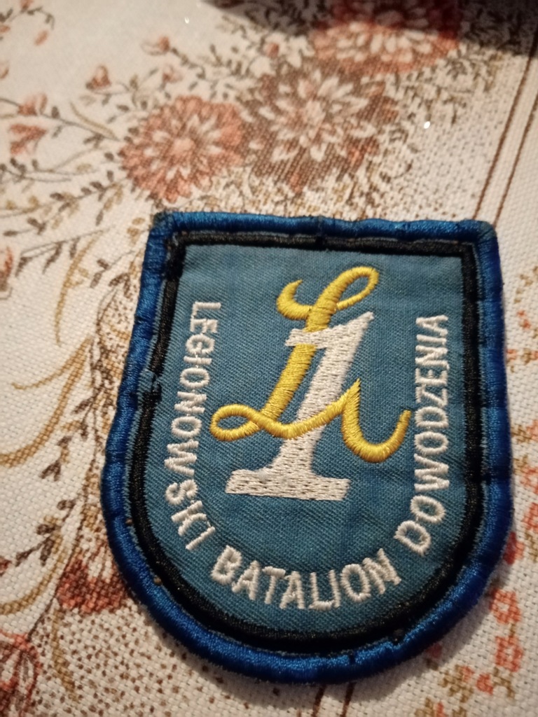 naszywka legionowski batalion dowodzenia