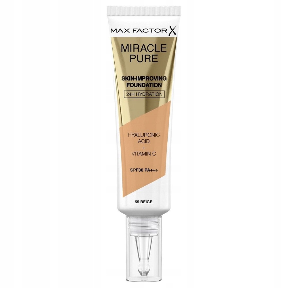 Max Factor 55 Beige Skin-Improving Foundation Miracle Pure SPF30 Podkład 30