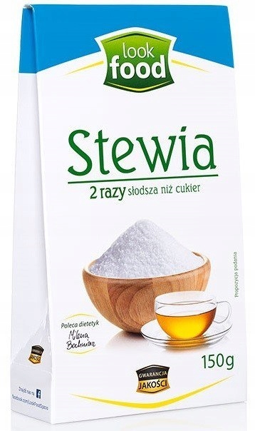 LOOK FOOD STEWIA 2X SŁODSZA OD CUKRU 150G