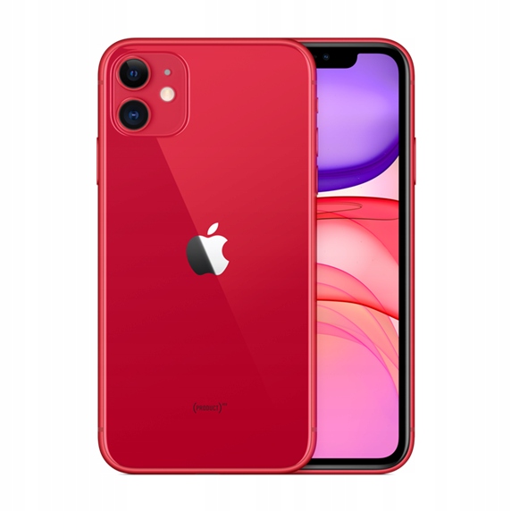 Apple iPhone 11 64GB RED Czerwony MEDIAPREMIUM