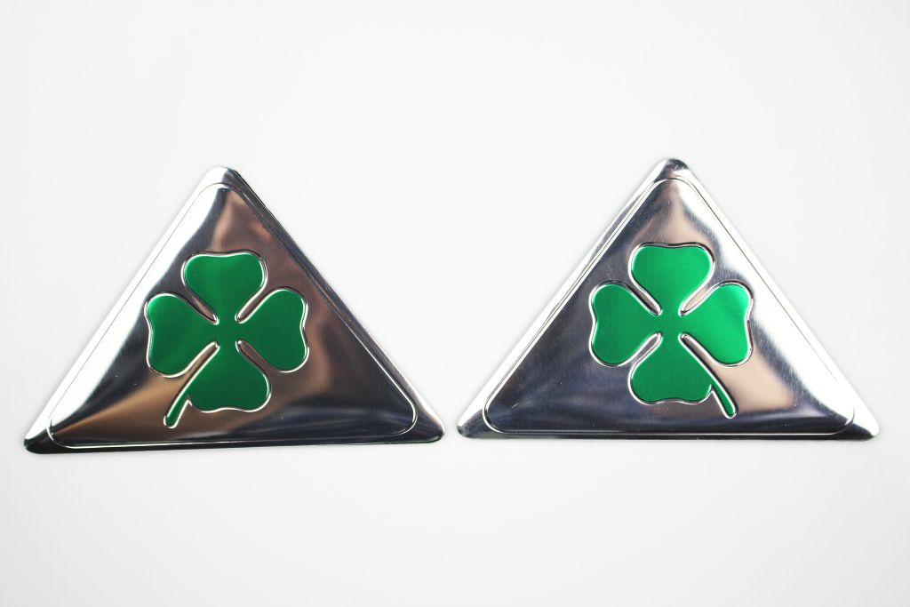 Emblemat Quadrifoglio koniczynka duże Alfa Romeo 7069571369