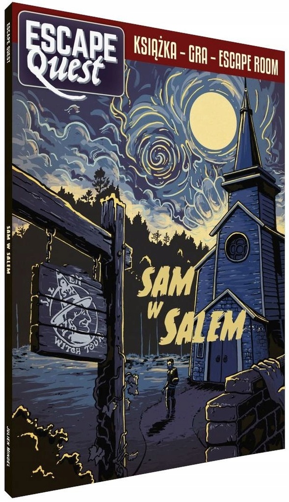 EGMONT Gra książkowa Escape Quest. Sam w Salem