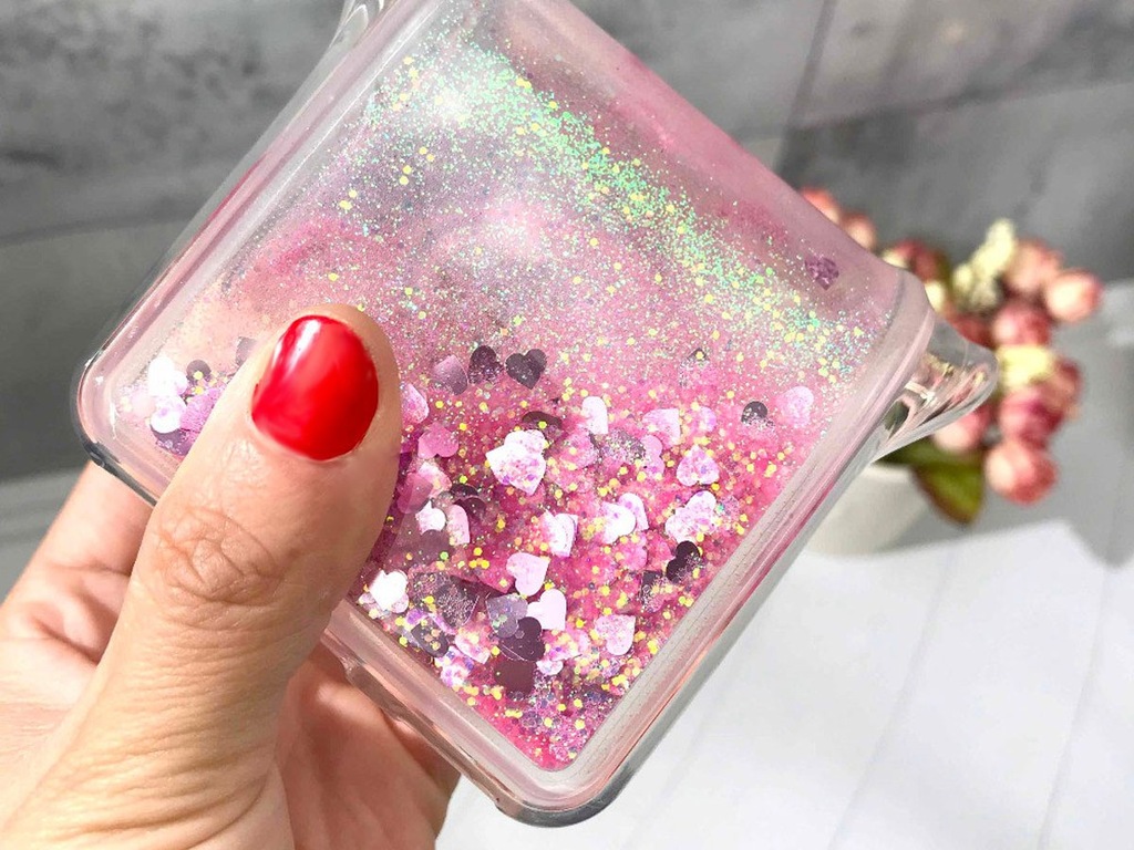 ETUI LIQUID GLITTER CASE BROKAT DO HUAWEI P9 LITE