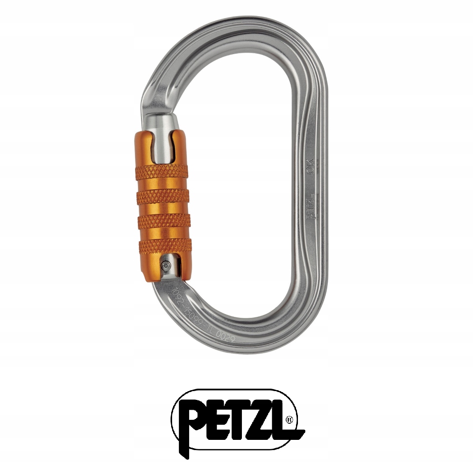 Karabinek aluminiowy triplex owalny Petzl - OK TL