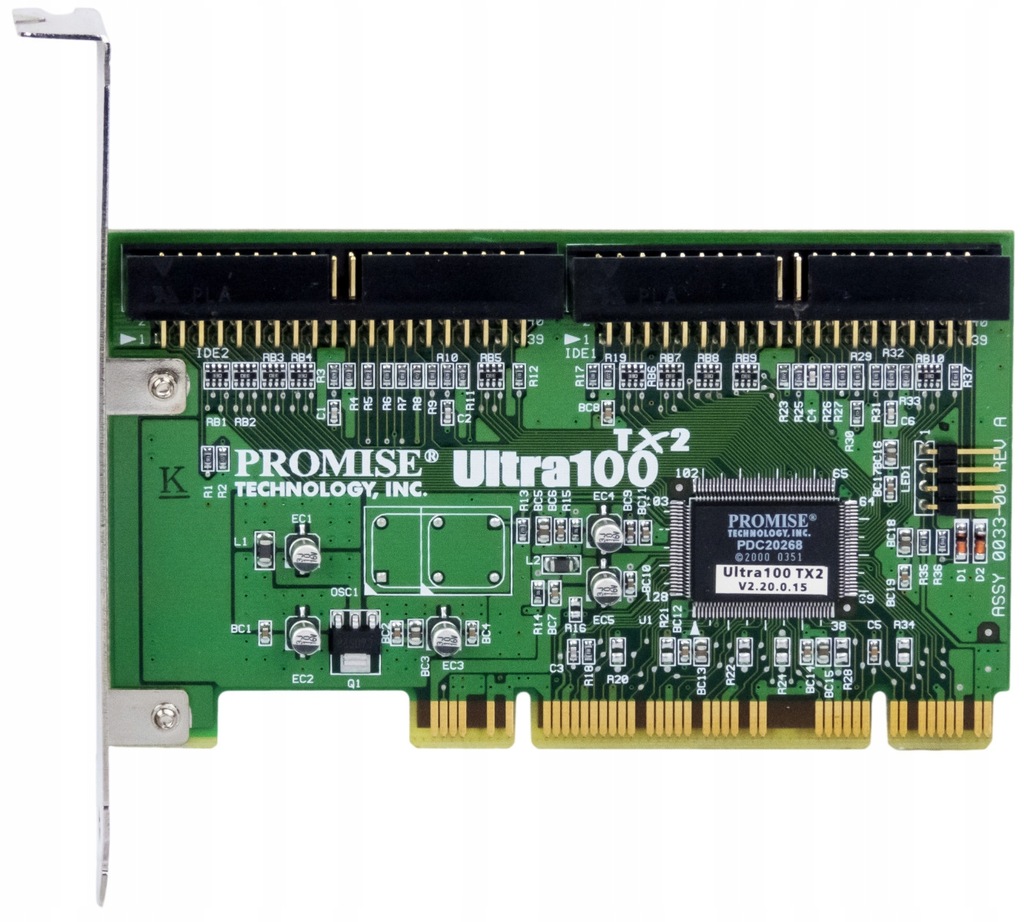 Купить КОНТРОЛЛЕР PROMISE ULTRA100 TX2 IDE PCI: отзывы, фото, характеристики в интерне-магазине Aredi.ru