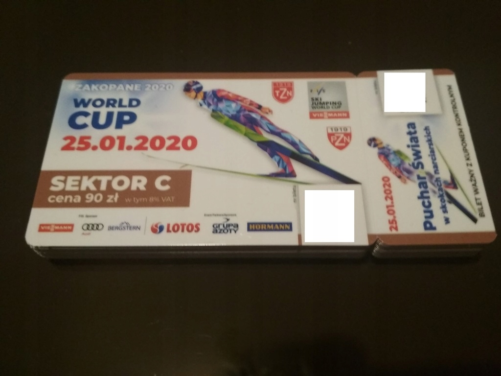 Bilety skoki Zakopane 2020 Puchar Świata sektor C