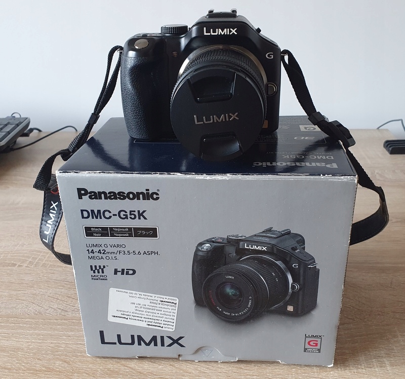 Panasonic Lumix DMC G5K + gratis 11381878204 oficjalne archiwum Allegro