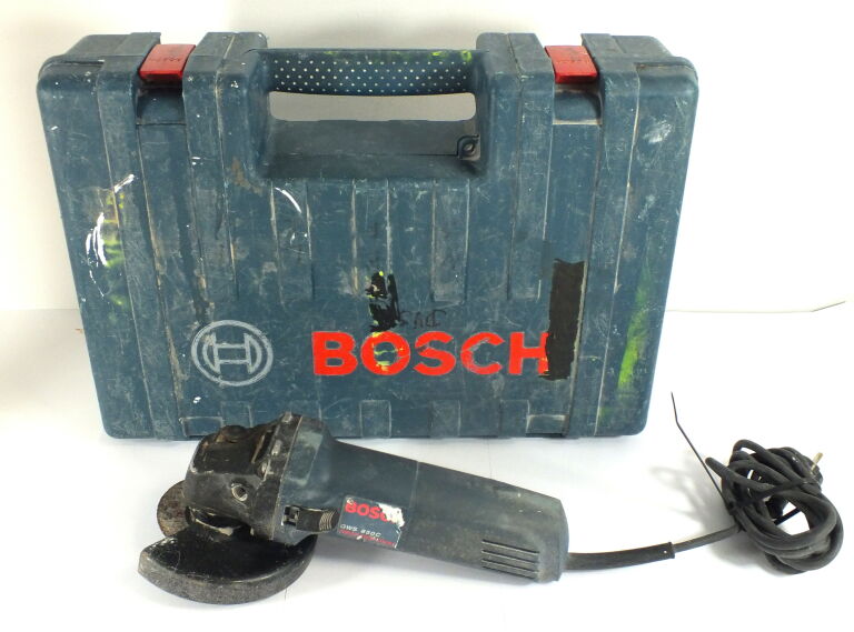 SZLIFIERKA BOSCH GWS 850C + WALIZKA - 11128816720 - oficjalne archiwum ...