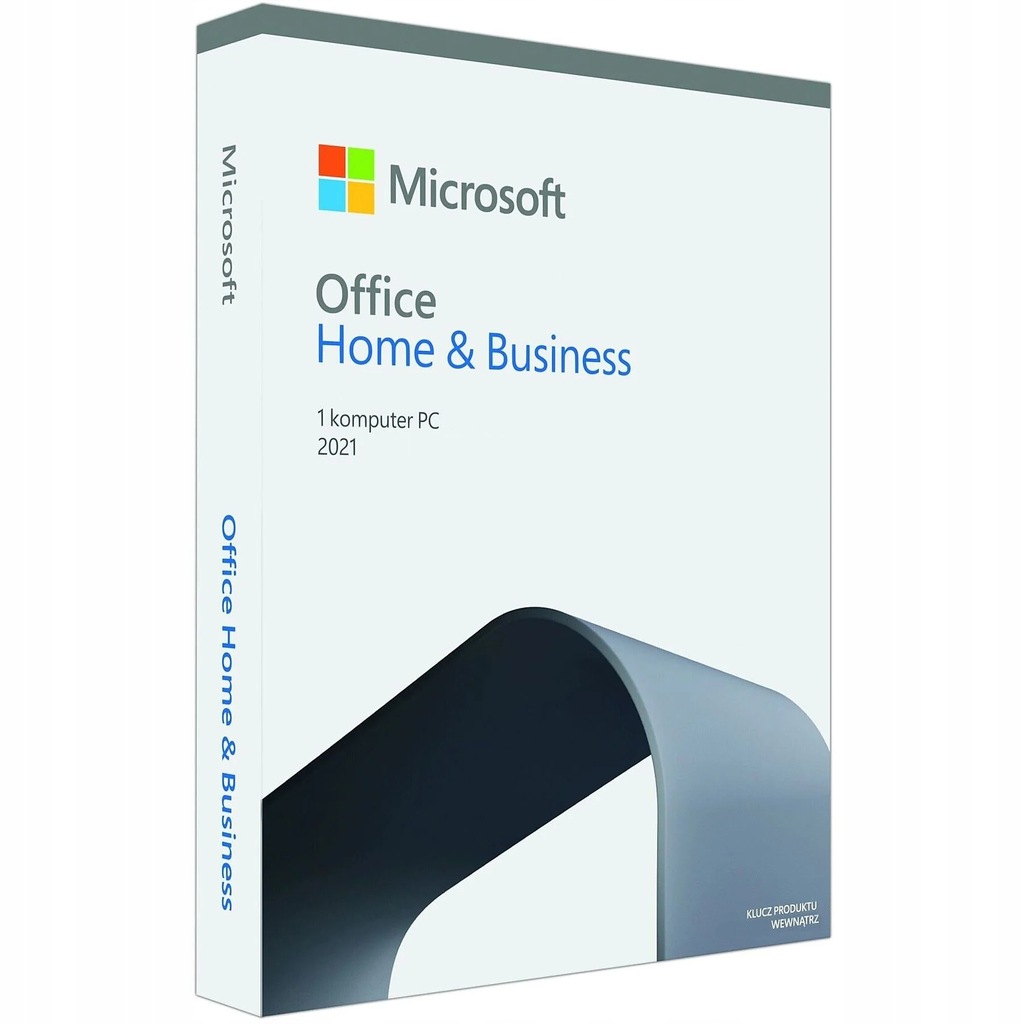 Microsoft Office 2021 Home & Business 1 PC / licencja wieczysta BOX