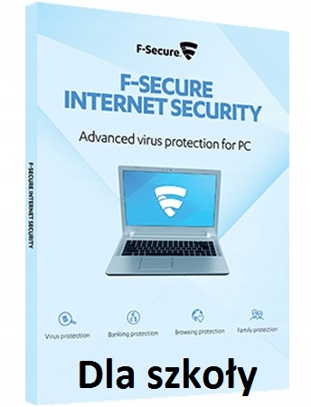 F-SECURE Antivirus dla Szkół 40PC+1 Server 12Mies