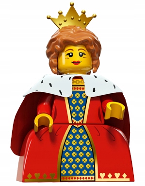 LEGO MINIFIGURES 71011- Królowa, nr 16. WROCŁAW