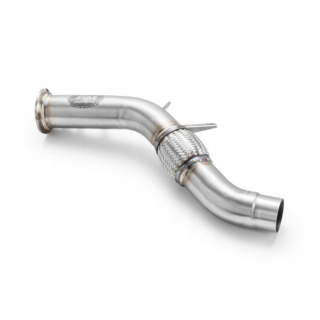 Downpipe In Acciaio Inox RM Motors Per BMW E60 E61 535d M57N - Resistente All'Acido - Foto 6