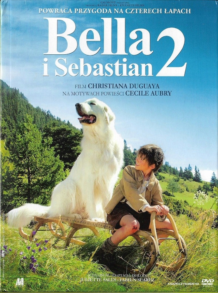 Bella i Sebastian 2 DVD dubbing PL / stan bdb