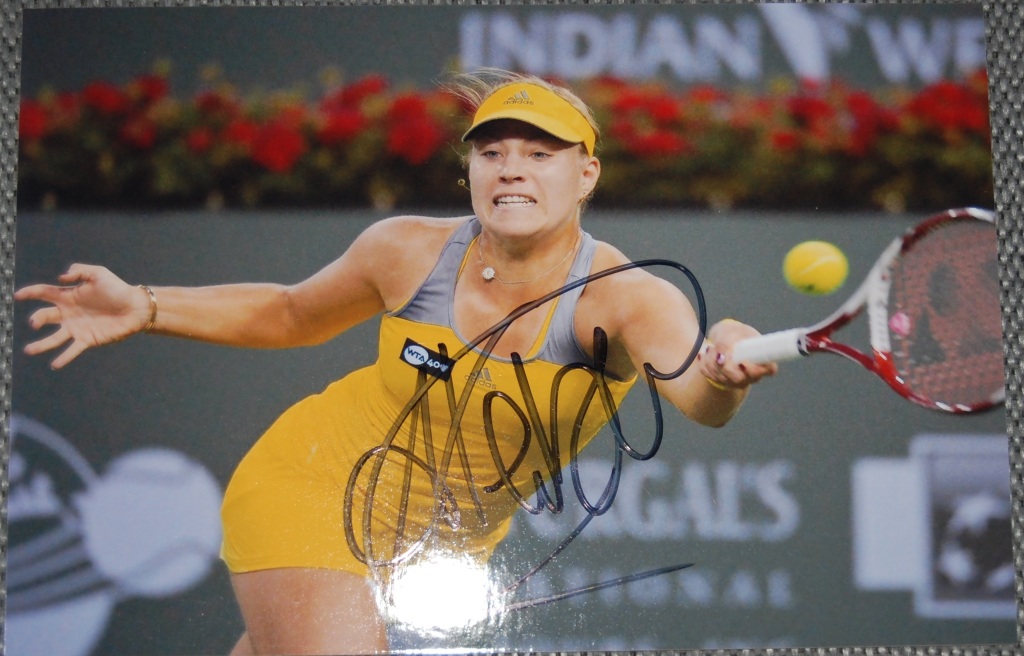 Angelique Kerber - autograf