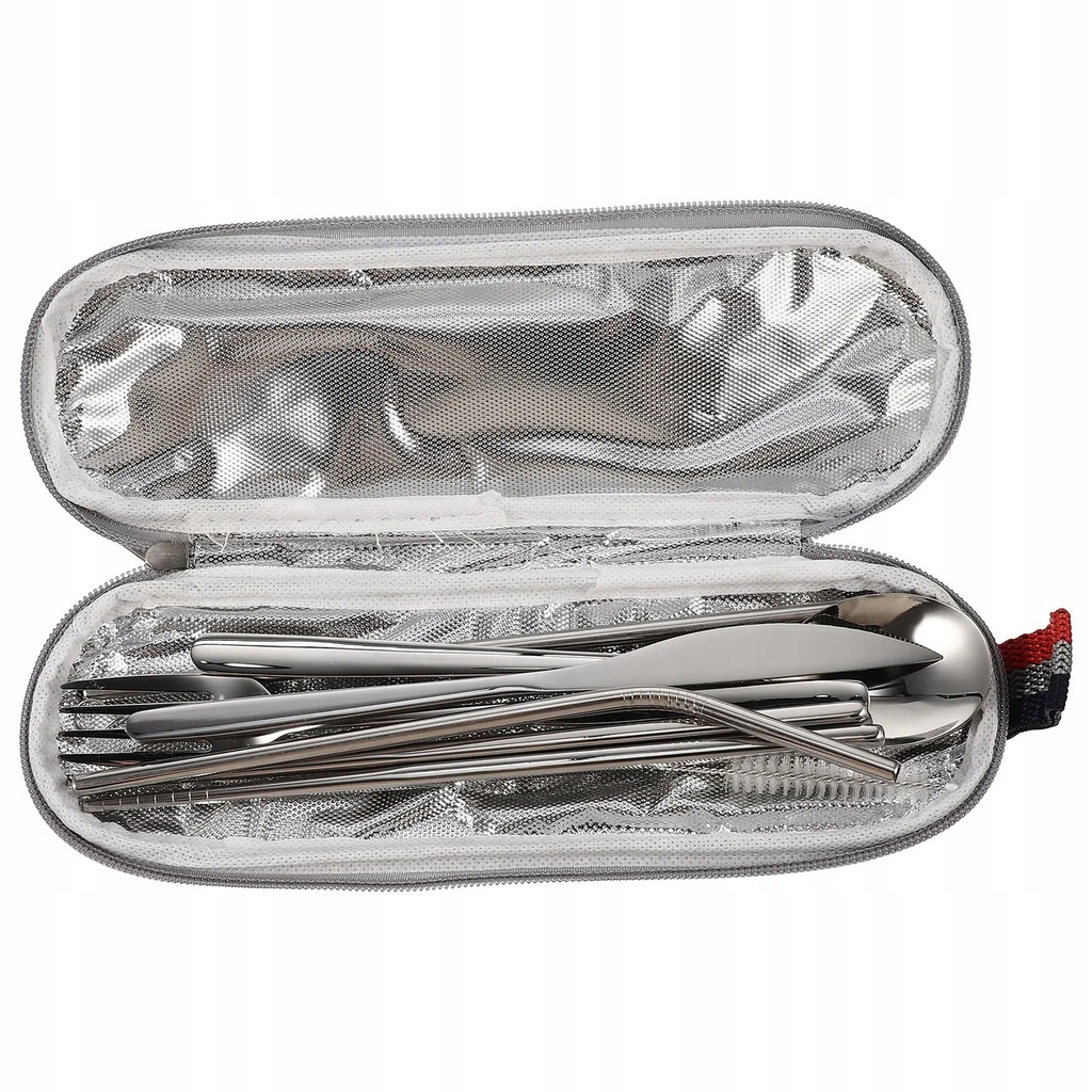 Metal Camping Utensil Set Travel Silverware Kit 13590292333