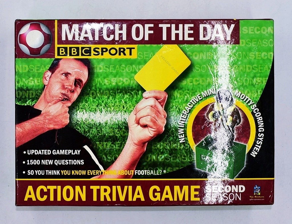 5193-30 ...BBC SPORT MATCH OF THE DAY... a#g GRA