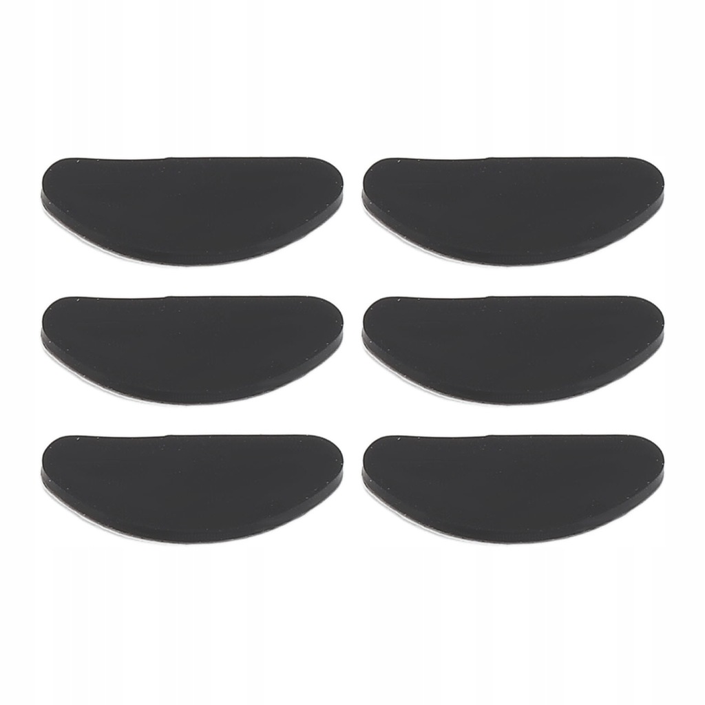 20 par silikonowych nosków do okularów w kształcie litery D, SM