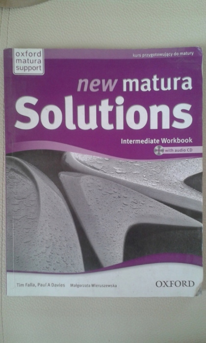 New Matura Solutions -Intermediate Workbook Zeszyt