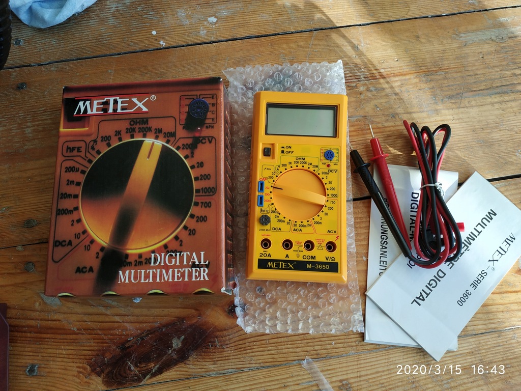 METEX 3650 jak nowy