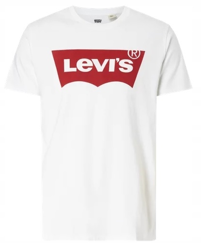 LEVIS T-Shirt Koszulka MĘSKA BIAŁA- XXL