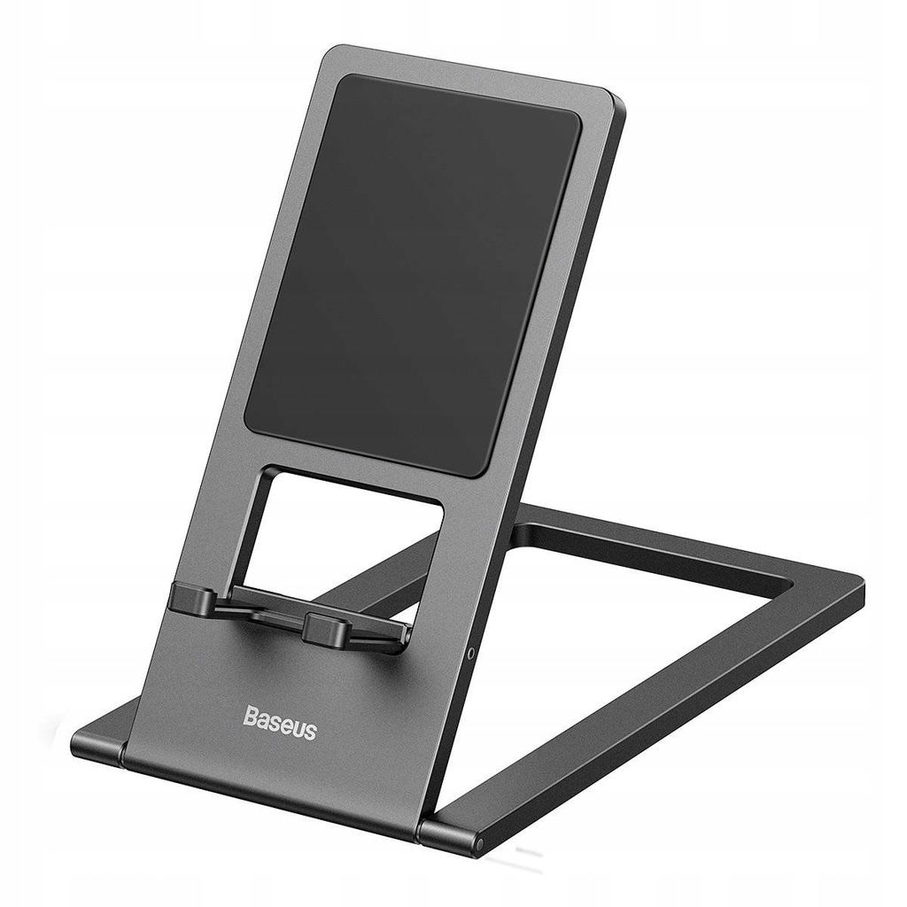 Baseus składany biurkowy stojak uchwyt na tablet szary (LUKP000013)