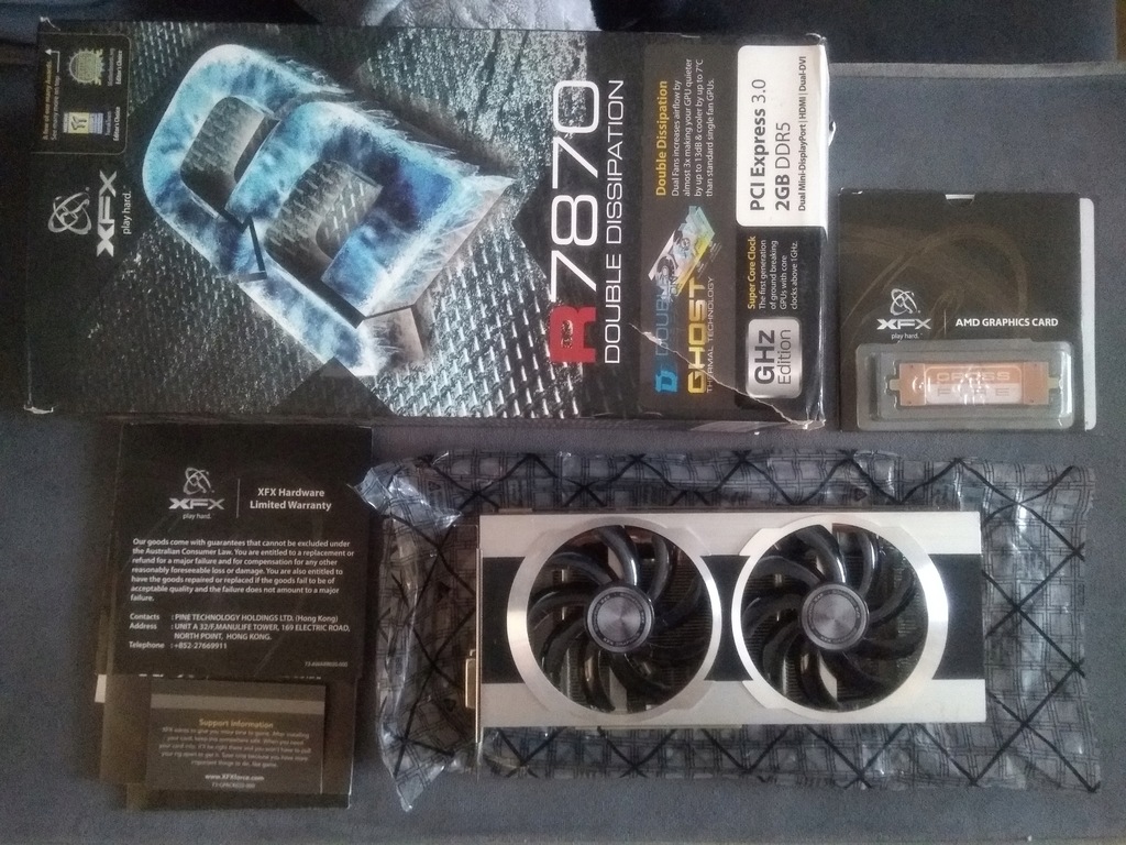 Radeon Hd 7870 Xfx Oc Oficjalne Archiwum Allegro