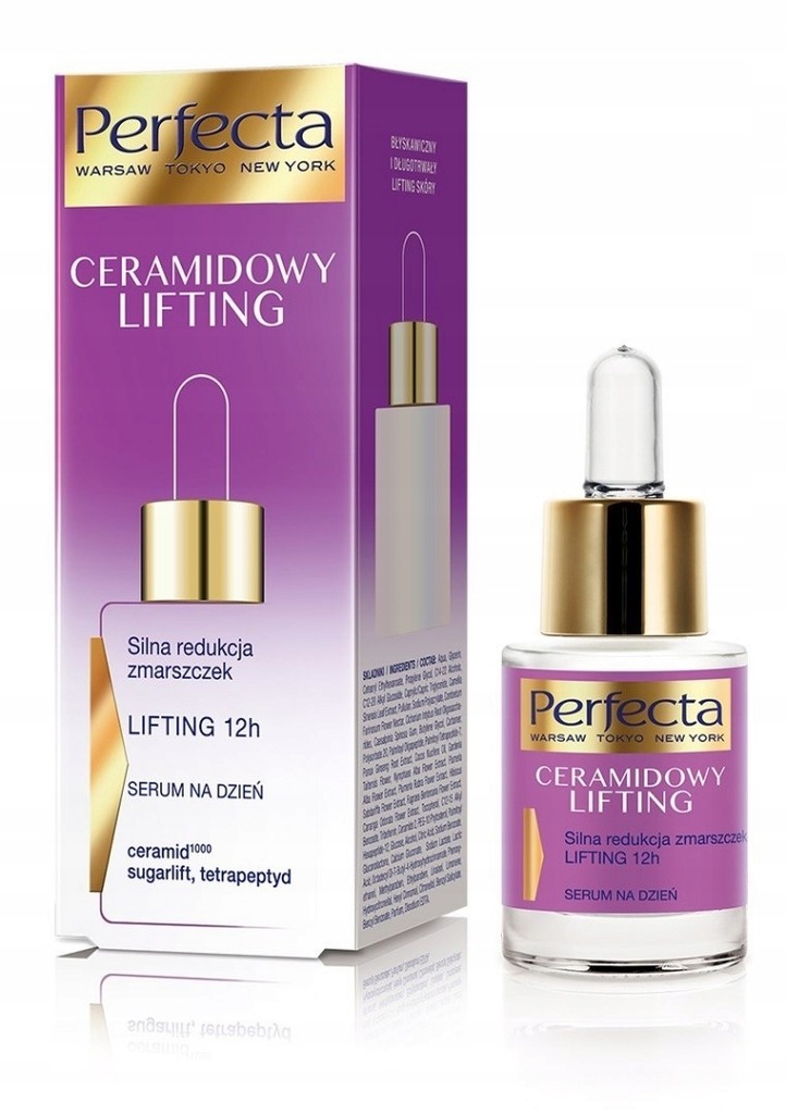 Perfecta Ceramidowy Lifting Serum Silna redukcja z