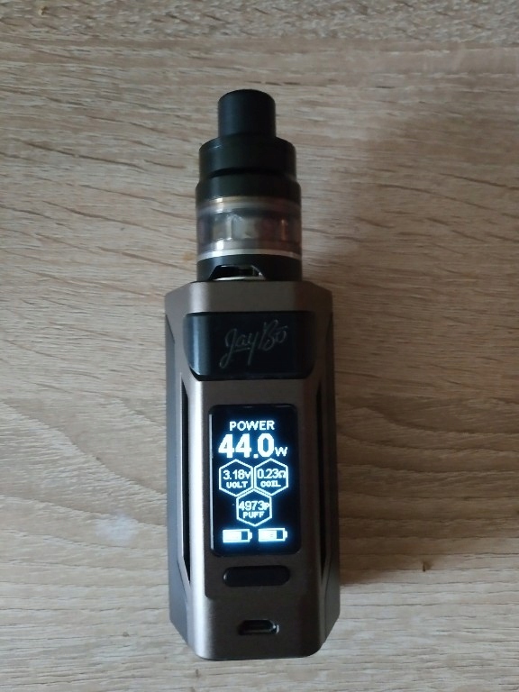 e- papieros Wismec rx2, caly zestaw