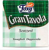 Foxy GranTavola Serwetki Papierowe Zielone 42szt