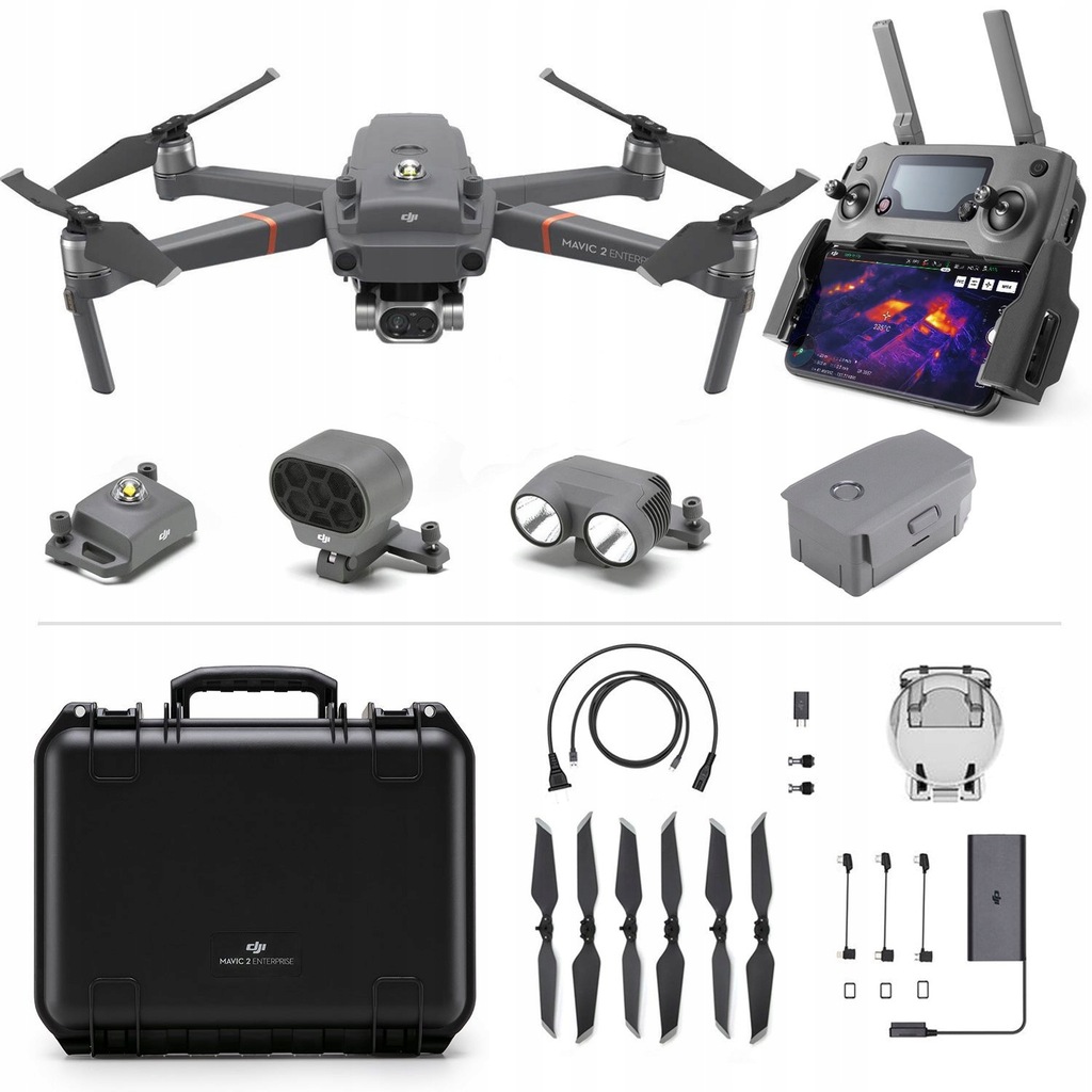 Купить Двойная тепловизионная камера DJI Mavic 2 Enterprise с разрешением 4K: отзывы, фото, характеристики в интерне-магазине Aredi.ru