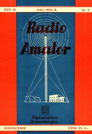 Radioamator i Krótkofalowiec 1952 rocznik rarytas