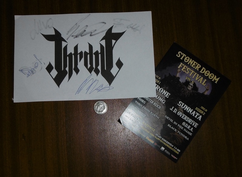 Throne  - autografy (Włochy)