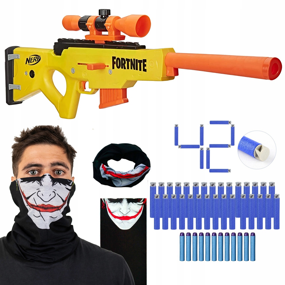 NERF SNAJPERKA FORTNITE BASR-L STRZAŁKI SNAJPERA 9930706005