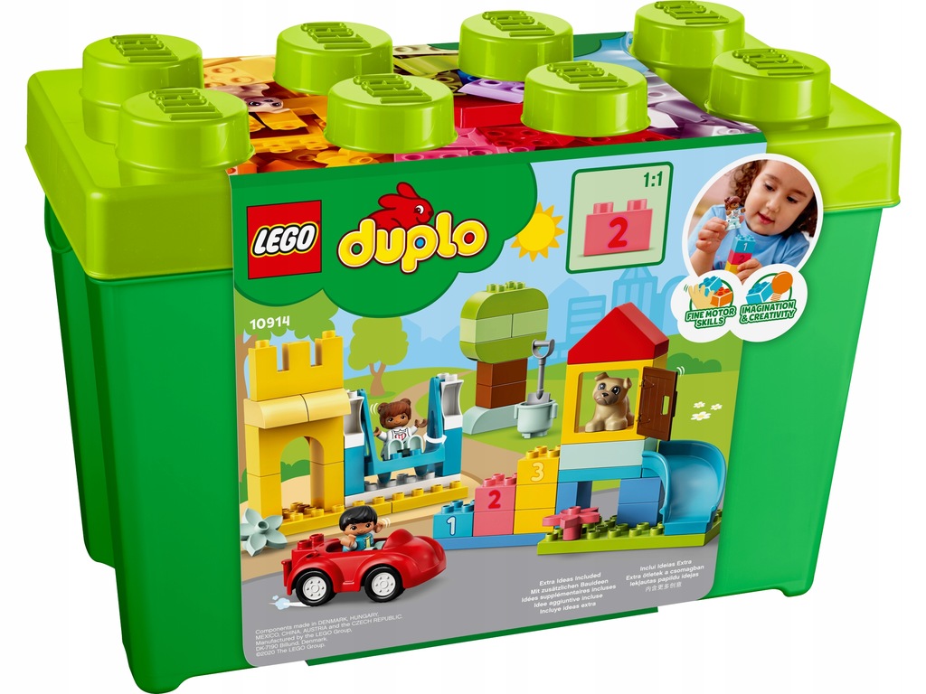 Купить LEGO DUPLO Коробка для кубиков Делюкс 10914: отзывы, фото, характеристики в интерне-магазине Aredi.ru