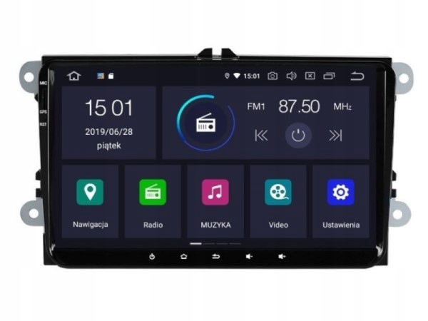 NAWIGACJA VW SHARAN 2DIN RADIO ANDROID 2/16 DSP