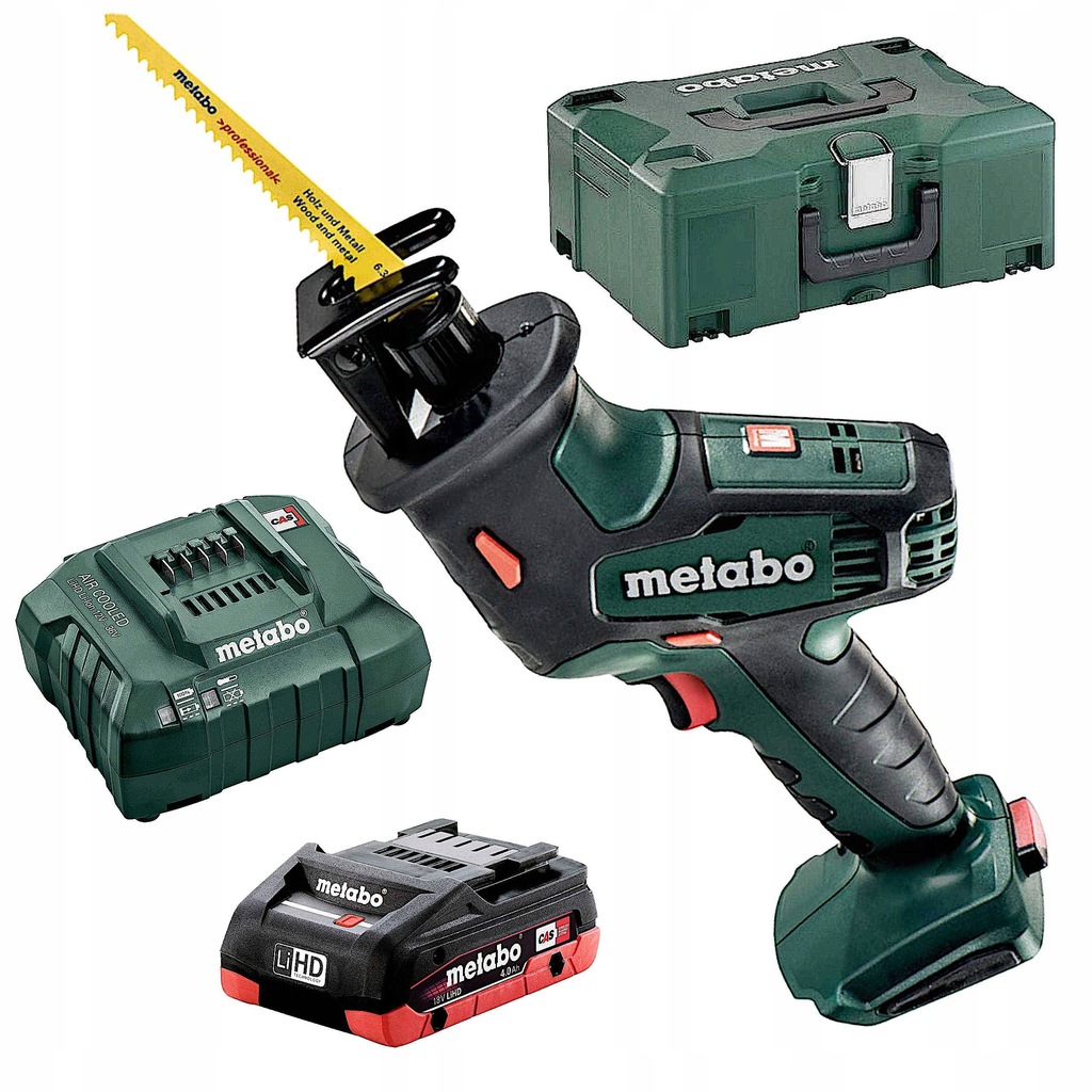 METABO PIŁA SZABLASTA SSE 18 LTX 18V 1x4,0AH LIHD