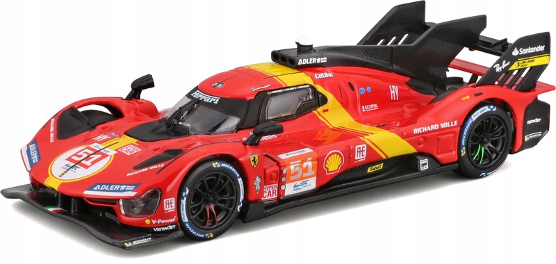 Ferrari 499P No.51 winner Le Mans 24h 1:43 Bburago 36322